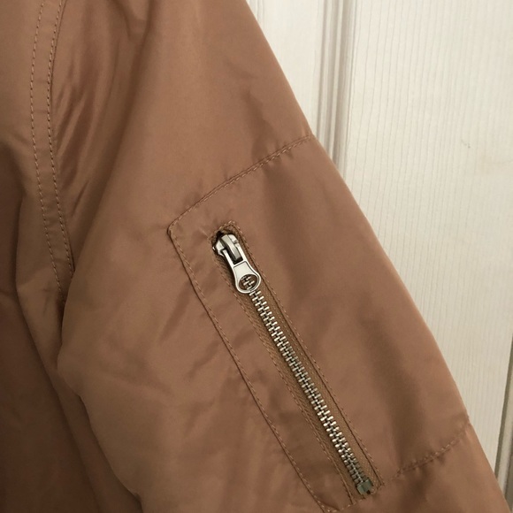 NUDE FOREVER 21 BOMBER JACKET | SIZE MEDIUM - Picture 3 of 7